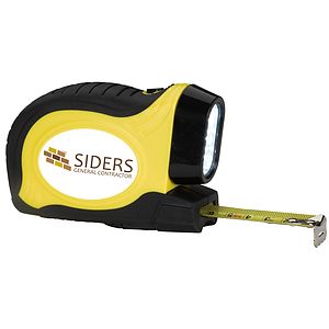 Tape Measure with LED Flashlight