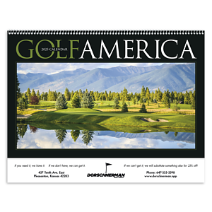 Triumph® Calendars Golf America Calendar
