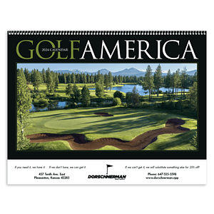 Triumph® Calendars Golf America Calendar