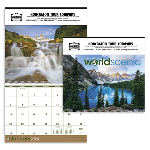 Triumph® Calendars World Scenic Calendar