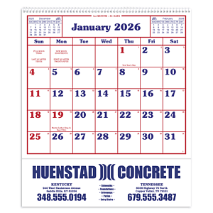 Skinner & Kennedy® Home/Office Appointment Calendar