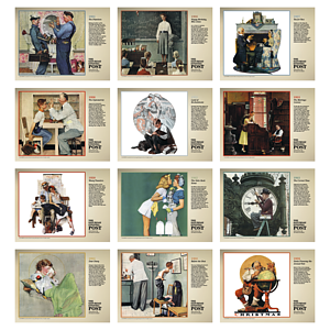 Triumph® Calendars The Saturday Evening Post Illustrations by Norman Rockwell Calendar