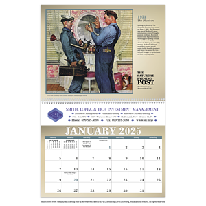 Triumph® Calendars The Saturday Evening Post Illustrations by Norman Rockwell Calendar
