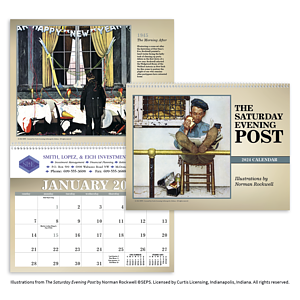 Triumph® Calendars The Saturday Evening Post Illustrations by Norman Rockwell Calendar
