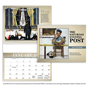 Triumph® Calendars The Saturday Evening Post Illustrations by Norman Rockwell Calendar