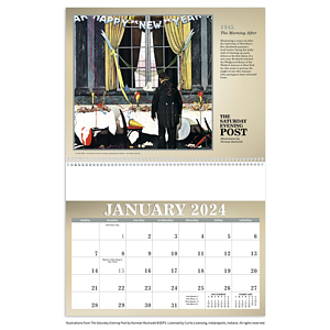 Triumph® Calendars The Saturday Evening Post Illustrations by Norman Rockwell Calendar