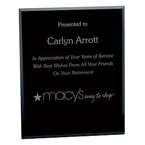 JAFFA® Trillinnium Award Plaque - 8" x 10"
