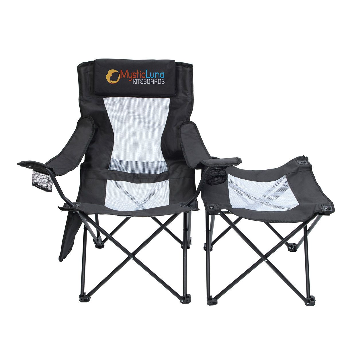 2-in-1 Mesh Adirondack Chair and Table
