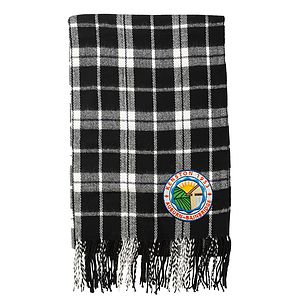 Plaid Blanket Scarf
