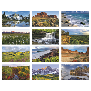 Triumph® Calendars American Splendor without Date Blocks Calendar
