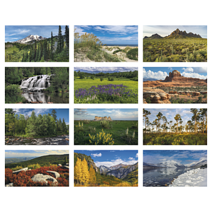 Triumph® Calendars American Splendor without Date Blocks Calendar