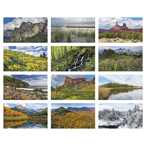Triumph® Calendars American Splendor without Date Blocks Calendar