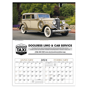 Triumph® Calendars Antique Cars Calendar