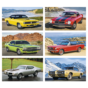 Triumph® Calendars Muscle Cars Calendar