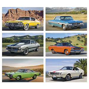Triumph® Calendars Muscle Cars Calendar