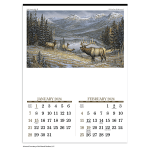 Triumph® Calendars Wildlife Art Calendar