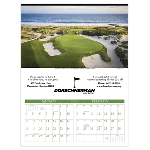 Triumph® Calendars Executive Golf Calendar
