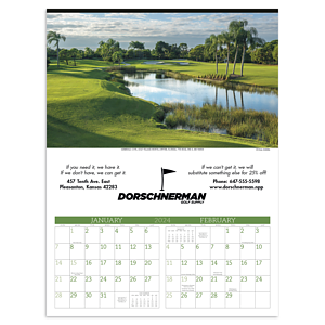 Triumph® Calendars Executive Golf Calendar