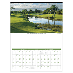 Triumph® Calendars Executive Golf Calendar
