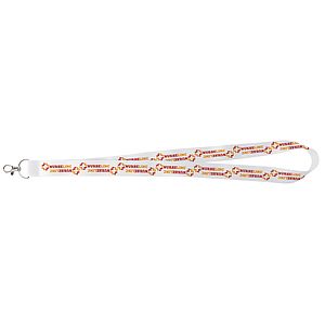 Universal Source® 1" Satin Screen Print Lanyard