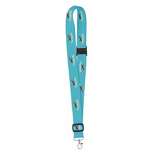 Universal Source® 1" Adjustable Polyester 4 Color Lanyard
