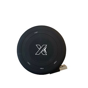 SCX Innovative Design™ Wireless Charger & 4 Hub 2.0