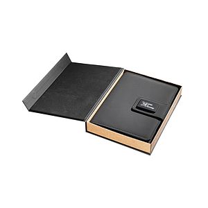 SCX Innovative Design™ Notebook A5 with Power Bank 4000 mAh