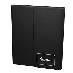 SCX Innovative Design™ Wireless Charging Notebook A5 with Power Bank 4000 mAh