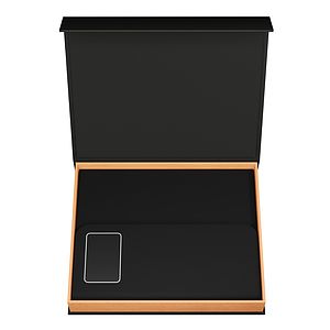 SCX Innovative Design™ Wireless Charging Notebook A5 with Power Bank 4000 mAh