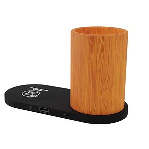 SCX Innovative Design™ Desk Organizer with 10W Charging Base
