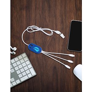 Good Value™ DualLink Charging Cable 2A with USB Hub