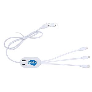 Good Value™ DualLink Charging Cable 2A with USB Hub
