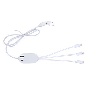 Good Value™ DualLink Charging Cable 2A with USB Hub