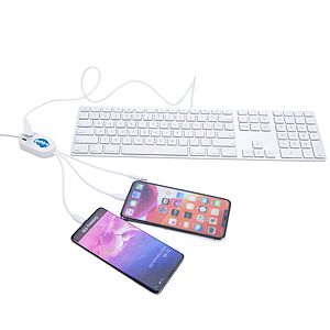 Good Value™ DualLink Charging Cable 2A with USB Hub
