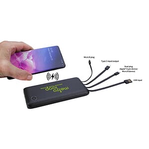 Charge Wave Wireless Power Bank 10,000 mAh