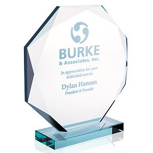 PromotionalJade Octagon Award - Medium