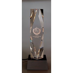 JAFFA® Dramatis Award with Lighted Base