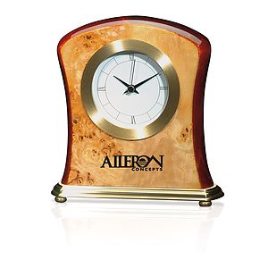 Burlwood Clock