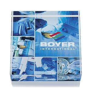JAFFA® Square Acrylic Paperweight