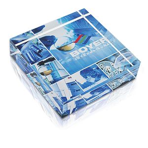 JAFFA® Square Acrylic Paperweight