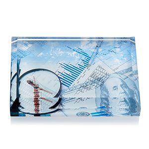 JAFFA® Business Card Paperweight