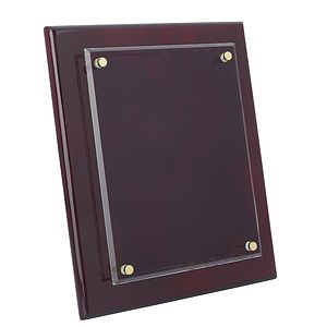 JAFFA® Floating Glass Plaque - 8" x 10"