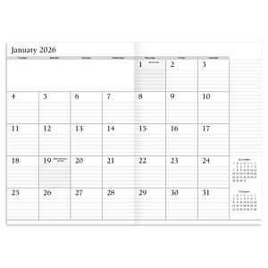 HotLine® Products Leatherette Planner
