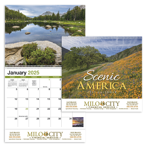 HotLine® Products Scenic America® Appointment Calendar - Spiral