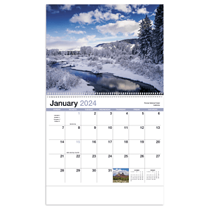 HotLine® Products Scenic America® Appointment Calendar - Spiral