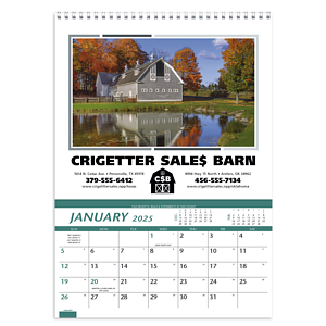 Triumph® Calendars Farm Pocket Calendar