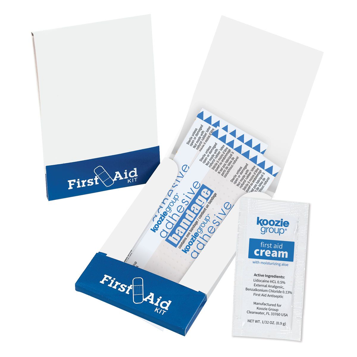 Pocket first aid kit 3 piece Inkmule