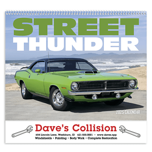 HotLine® Products Street Thunder Appointment Calendar - Spiral