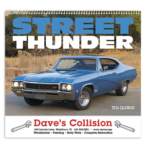 HotLine® Products Street Thunder Appointment Calendar - Spiral