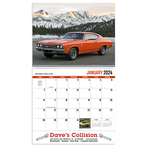 HotLine® Products Street Thunder Appointment Calendar - Spiral